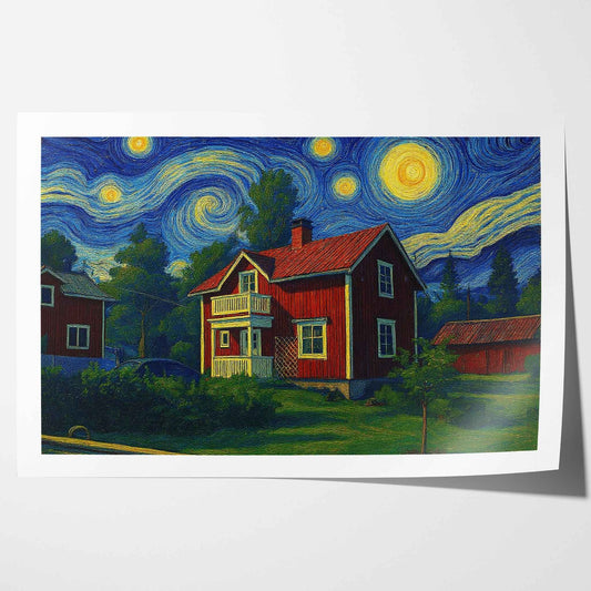 Starry Night - Hus