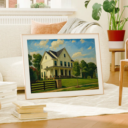Oil Painting - House