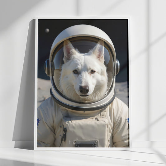 Astronaut - Husdjursporträtt