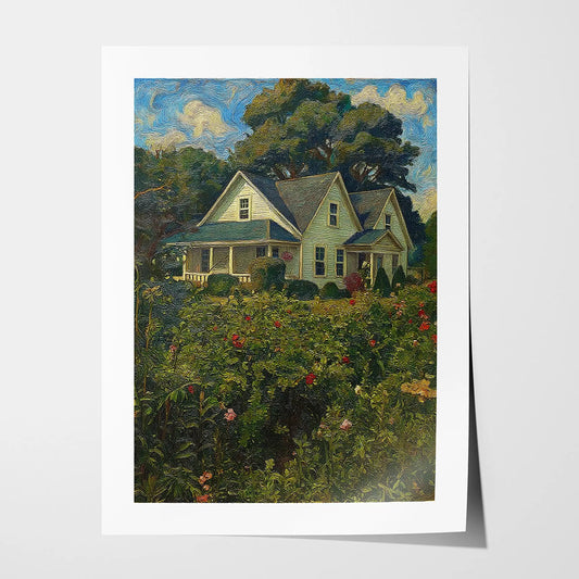 Oil Painting - House
